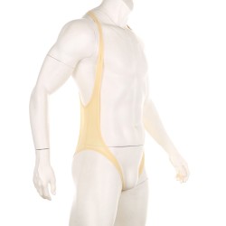 Super Sexy Men One-piece Ice Silk Assless Underwear