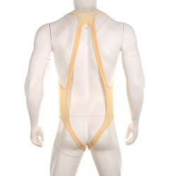 Super Sexy Men One-piece Ice Silk Assless Underwear