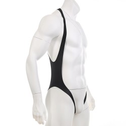 Super Sexy Men One-piece Ice Silk Assless Underwear