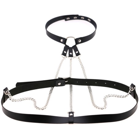 Bondage Collar Waist Chain