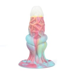 Mixed Color Luminous Martian Dildos