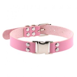 Magnetic Leather Collar