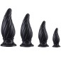 Spiral Cone Silicone Butt Plug