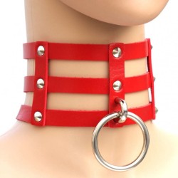 Three Row Choker Collar