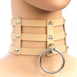 Three Row Choker Collar