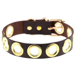 Gold Circle Choker