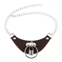 Leather O-Lock Collar