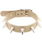 Rivet Spike Neck Strap