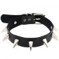 Rivet Spike Neck Strap