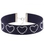 Diamond Rhinestone Love Flannel Collar