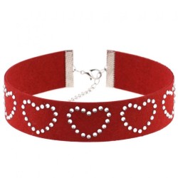 Diamond Rhinestone Love Flannel Collar