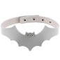 Little Devil PU Leather Bat Wing Collar