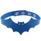 Little Devil PU Leather Bat Wing Collar