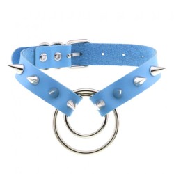 Double Ring Spiked Stud nCollar