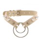 Double Ring Spiked Stud nCollar