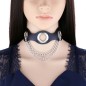 Leather Hole Breathable Chain Collar