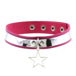 Choker Collar With Pentagram