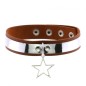 Choker Collar With Pentagram