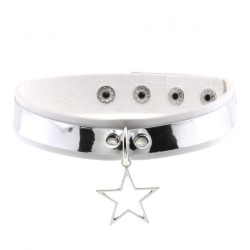 Choker Collar With Pentagram