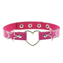 Heart Collar with Pentagram