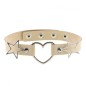 Heart Collar with Pentagram