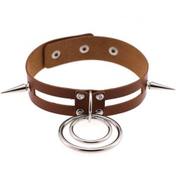 Rivet spiked Collar