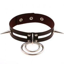 Rivet spiked Collar