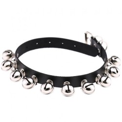 Bell PU Leather Collar