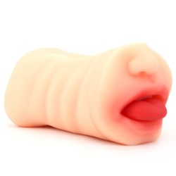 Double Hole Mouth &amp; Vaginal Stroker