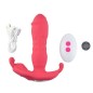 Butterfly Thrusting Strap-on vibrator