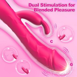 G-Spot Rabbit Vibrator with LCD Display