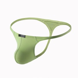 Soft Shaping T-back Pure Color Panty For Men