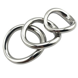 Stainless Steel Magnetic Curved Ring