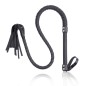 Black Single Tail Whip - 120 cm / 47.2 inch