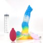 Triple Function Squirting Luminous Dildo - 03