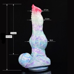 Ice Dragon Series Lifelike Dildo - 08