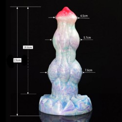 Ice Dragon Series Lifelike Dildo - 02