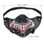 Graffiti Motorcycle Mask