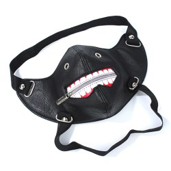Zipper Steam Punk Mouth Mask