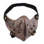 Punk Riveted Biker Mask