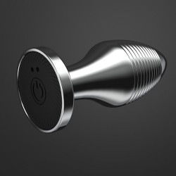 Vibration Steel Anal Plug