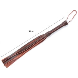 Cowhide Horse Riding Whip