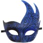 Flame Big Horned Mask - Double Color