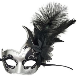 Feather Masquerade Mask