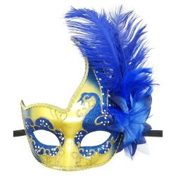 Feather Masquerade Mask