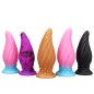 Spiral Cone Silicone Butt Plug