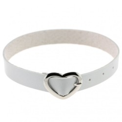 Heart Button Collar