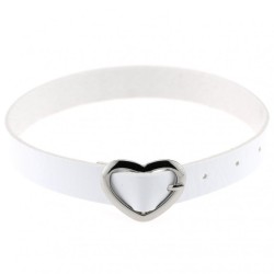 Heart Button Collar