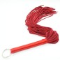 Ribbon Handle Leather Flogger