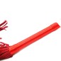 Ribbon Handle Leather Flogger